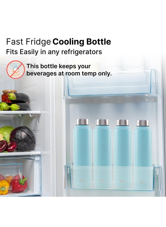 The Better Home Stainless Steel Water Bottle 1 Litre | Leak Proof, Durable & Rust Proof | Non-Toxic & BPA Free Steel Bottles 1+ Litre | Eco Friendly Stainless Steel Water Bottle (Pack of 10) - Image 4