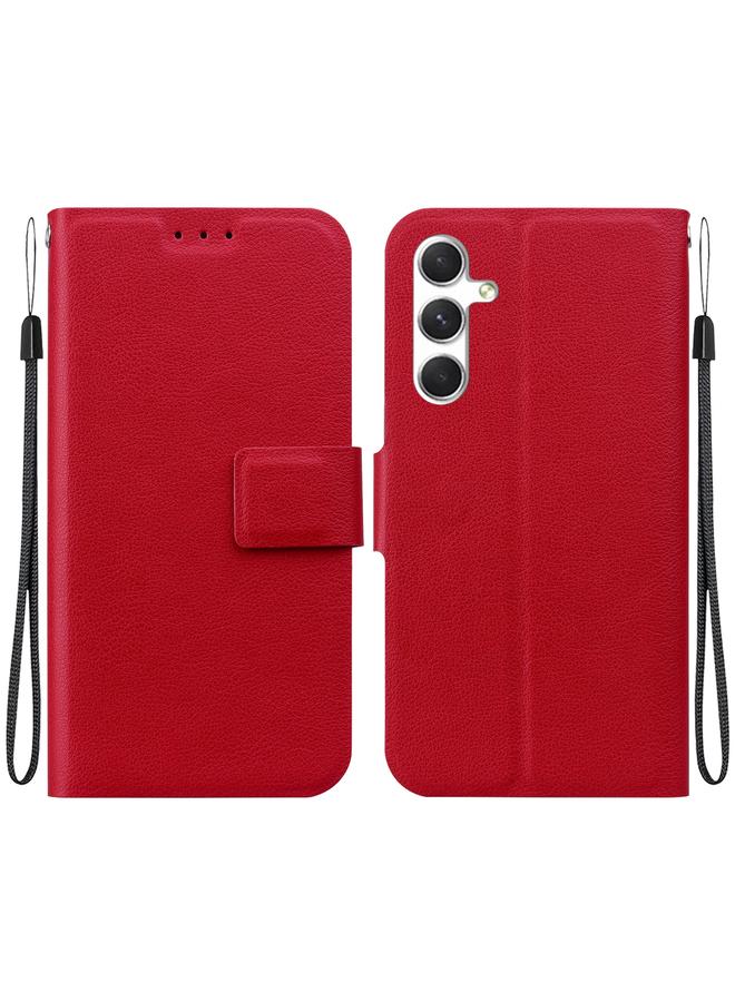 اس-توب جراب لهاتف Samsung Galaxy S24 5G، جراب هاتف جلدي فائق النحافة مزود بإبزيم مغناطيسي - Image 1