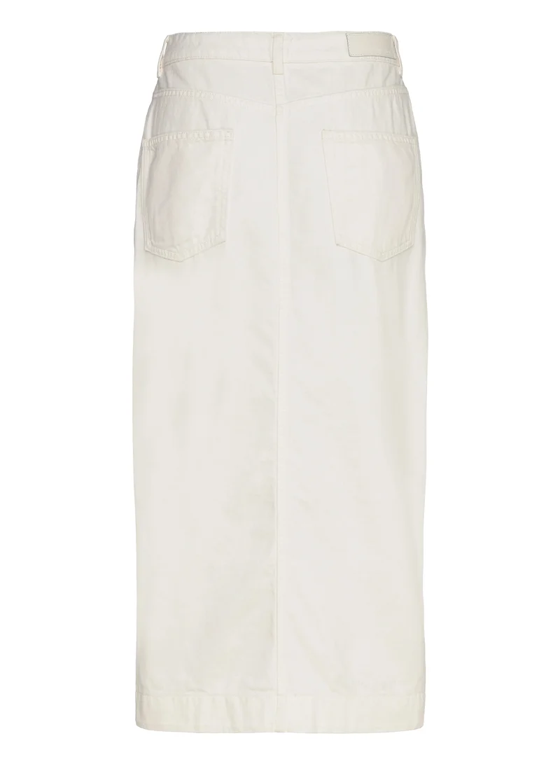 French Connection Ecru Denver Midaxi Skirt for Women | Best Price UAE