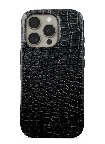 BURGA iPhone 16 Pro Max Case, 2 Piece Hard Shell + TPU Interior, Shock Absorption, All Port Accessible, Raised Bezel For Screen & Camera Protection, Never Fading HQ Print, Reaper's Touch