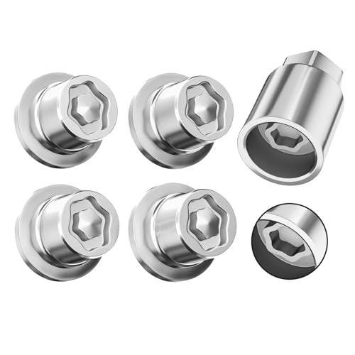 MIKKUPPA Wheel Lock Lug Nuts Set M12x1.5 Anti Theft Replacement for 2003-2022 Toyota Camry, 2008-2022 Highlander, 2002-2023 Lexus RX350 IS250 ES350 NX200T OEM:00276-00900 - Image 1