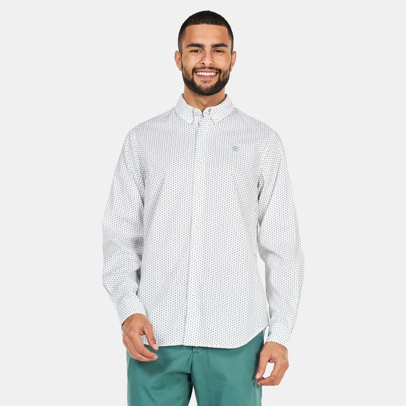 Timberland Men's Micro All Over Print Shirt