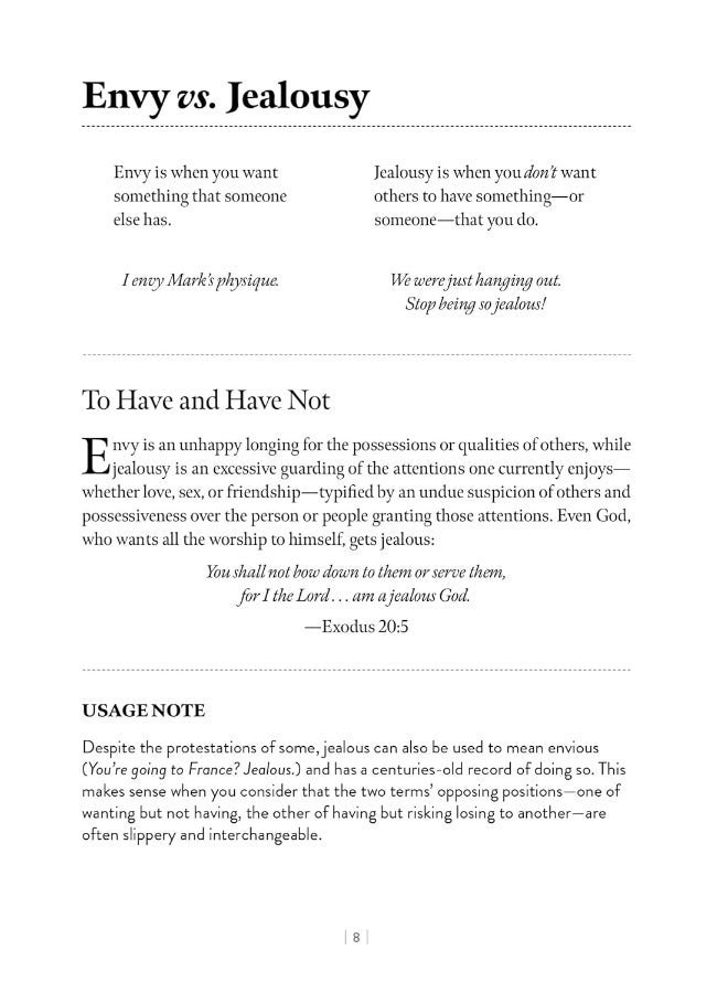 Union Square & Co. Dictionary of Fine Distinctions: Nuances, Niceties, and Subtle Shades of Meaning - Image 5