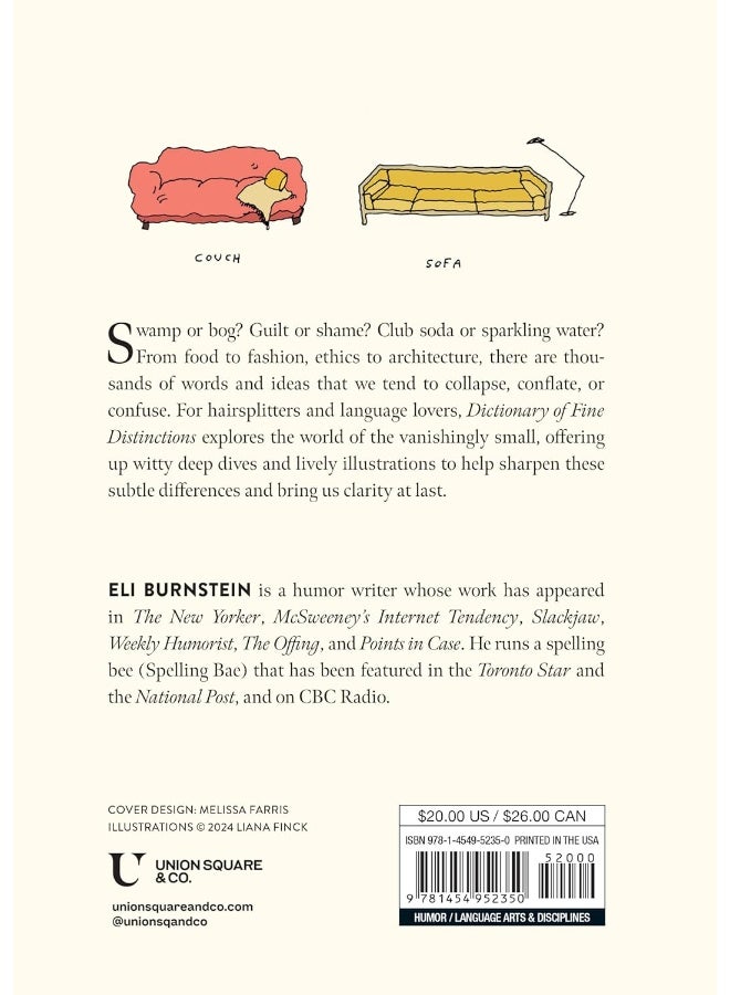 Union Square & Co. Dictionary of Fine Distinctions: Nuances, Niceties, and Subtle Shades of Meaning - Image 2