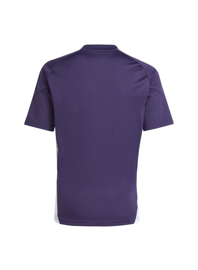 Adidas Mufc Tr Jsy Y Purple Football Jerseys For Junior 5-6Y - Image 2