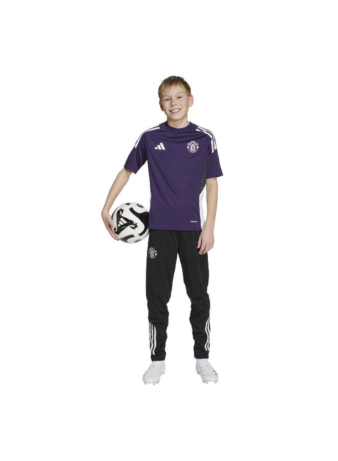 Adidas Mufc Tr Jsy Y Purple Football Jerseys For Junior 5-6Y - Image 5
