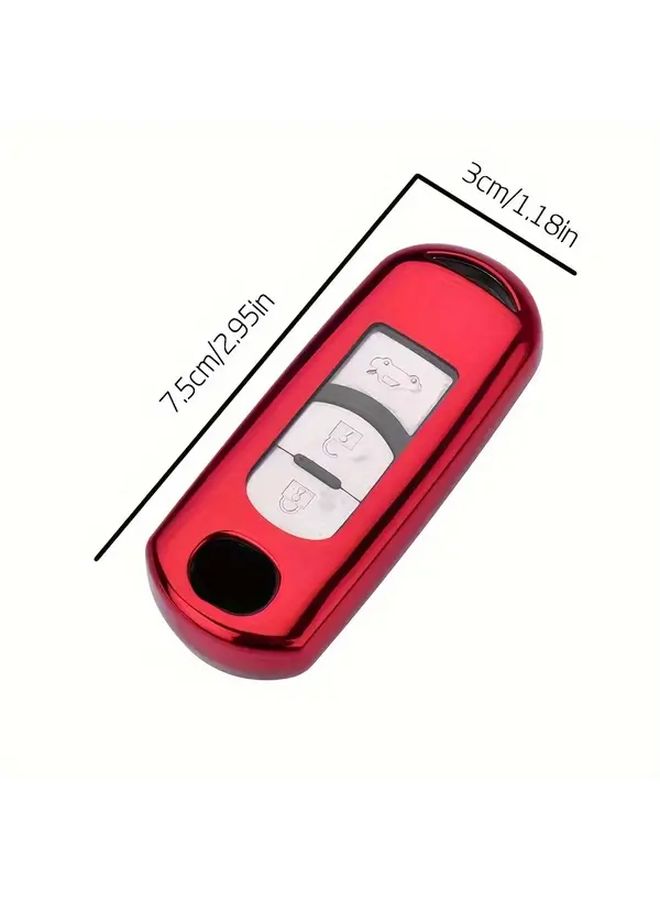 Elegant Black Full Cover Car Key Case For Mazda 3 Axela CX 4 CX 5 CX 7 CX 8 CX 9 Atenza - Image 2