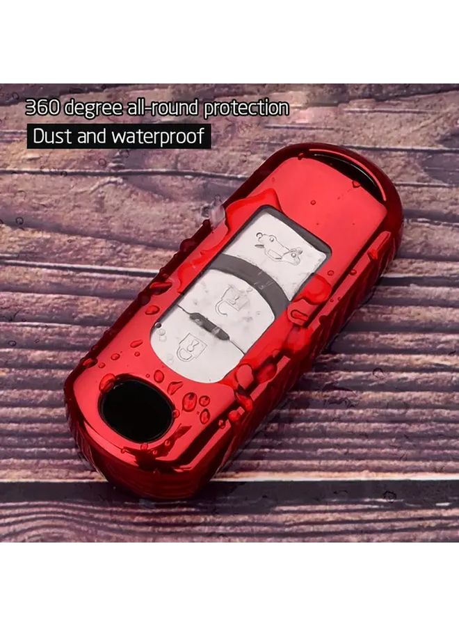 Elegant Black Full Cover Car Key Case For Mazda 3 Axela CX 4 CX 5 CX 7 CX 8 CX 9 Atenza - Image 4