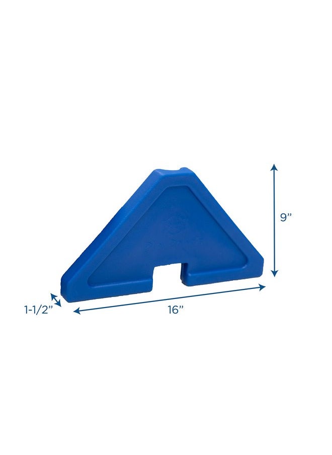 Children's Factory Children's Factory Replacement Cantilever Support Legs, Plastic Support Feet Compatible with PlayPanel Room Dividers, Blue  - Image 2