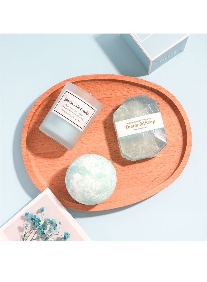 Hanayo Gift Set Gifts for Women Happy Birthday Gifts Basket for Women Spa Gift Set for Ladies 10 PCS Spa Gift Basket Set with Gift Box Relaxation Bath Gift Set for Wife and Best Friend(Blue) - Image 5