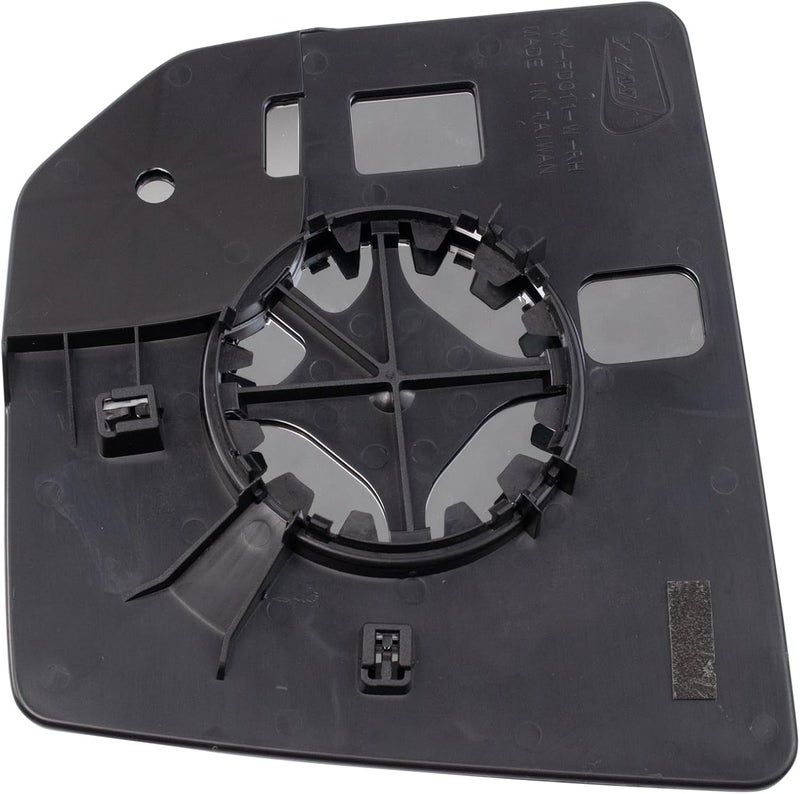 TRQ Right Passenger Side Mirror Glass Convex Snap On Clear Compatible with 2015-2020 Ford F-150 FO1325139 - Image 4