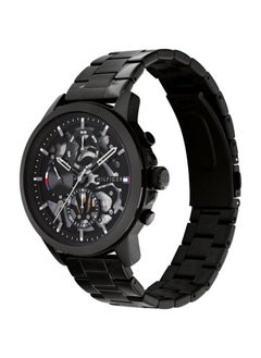 TOMMY HILFIGER Men Clasp Analog Round Stainless Steel Wrist Watch 1710478 - 44Mm  - Image 2