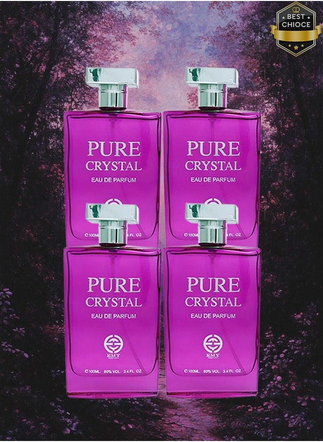 إيمي 4 قطع عطر بيور كريستال 100 مل  - Image 1