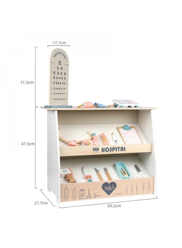 Little Doctor Clinic Toy Wood - Image 5