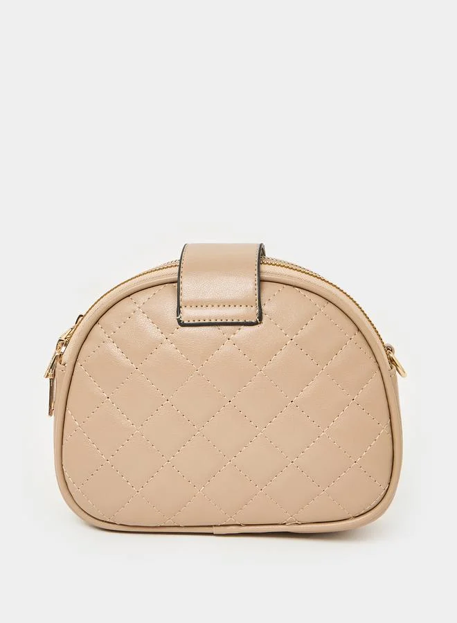 Styli Quilted Camera Bag with Detachable Strap