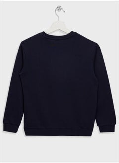 GUESS Kids Logo Fleece Sweatshirt  - Image 2