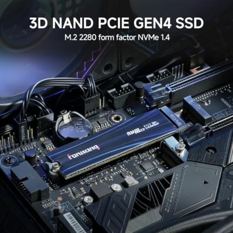 1TB NVMe SSD PCIe Gen 4 Gaming SSD for PS5, Up to 7100MB/s M.2 2280 SSD Compatible with PS5 Storage Expansion, Internal Solid State Drive for Gamers, Professionals, Creators S880E - Image 5