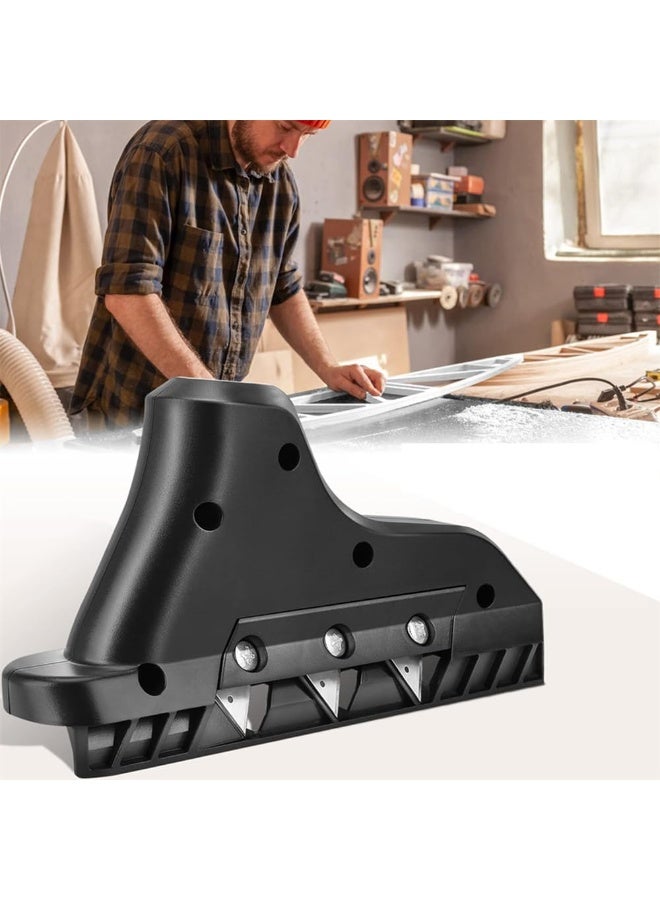 Khazna Woodworking Flat Edge Hand Planer, Drywall Trimming Tool for Plasterboard Chamfering, Professional Gypsum Board Smoothing Plane - Image 1