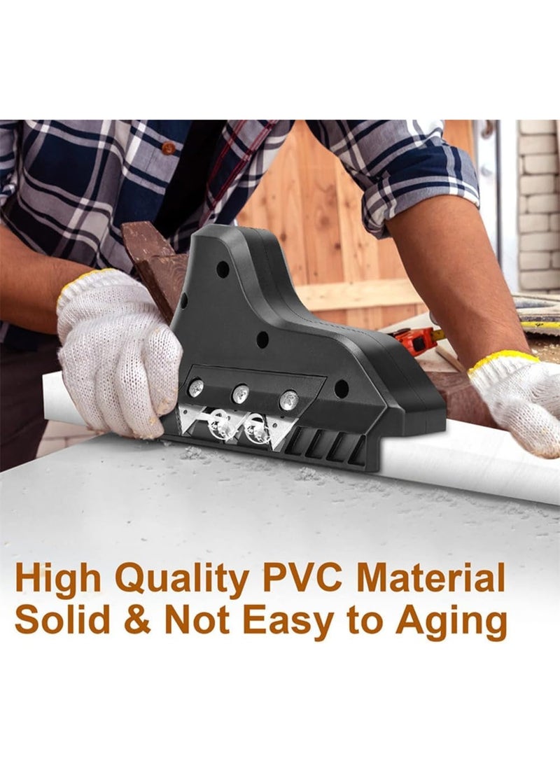 Khazna Woodworking Flat Edge Hand Planer, Drywall Trimming Tool for Plasterboard Chamfering, Professional Gypsum Board Smoothing Plane - Image 5