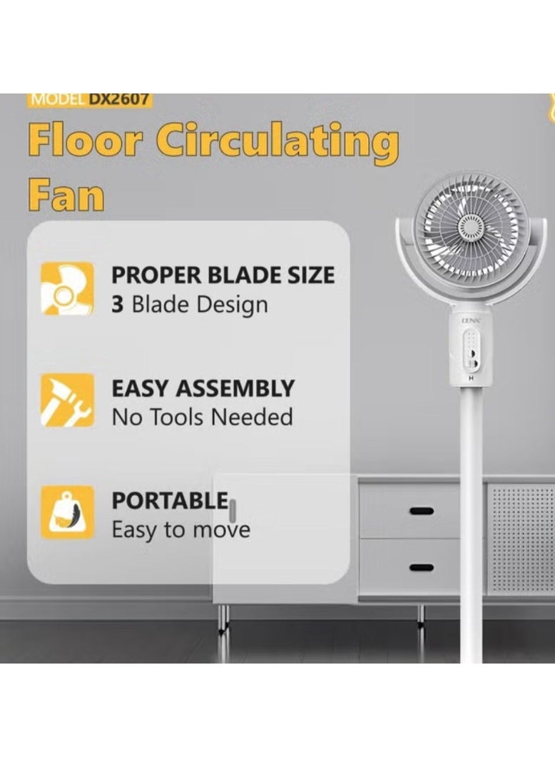 Denx Floor Circulating Fan - Image 3