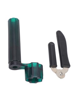 Guitar String Winder and Cutter Set Bridge Pin Peg Remover Restringing Tool for Bass Mandolin Banjo Ukulele I14 Black and Green - pzsku/Z8A6BF695968818359BA7Z/45/_/1732166769/565b79b3-e5ea-42e6-a6d2-1d40c2831b09