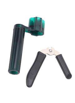 Guitar String Winder and Cutter Set Bridge Pin Peg Remover Restringing Tool for Bass Mandolin Banjo Ukulele I14 Black and Green - pzsku/Z8A6BF695968818359BA7Z/45/_/1732166772/cd9ff5f2-c5c6-440b-813d-a2342f090bce