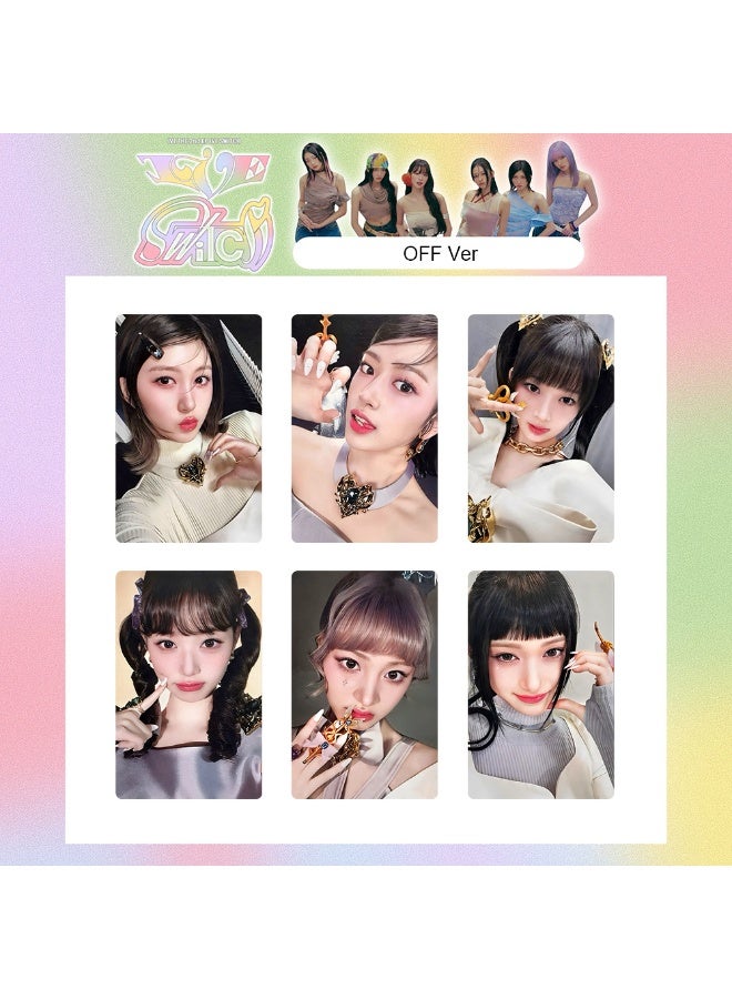 NIBEMINENT 6 Pcs Kpop IVE SWITCH Lomo Cards Card For Fans Collection Gifts - Image 1
