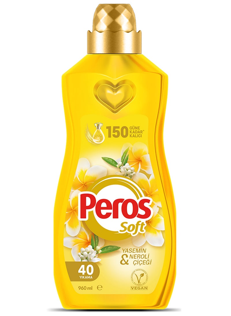 مُنعم مركز ناعم برائحة الياسمين وزهرة النيرولي 960 مل