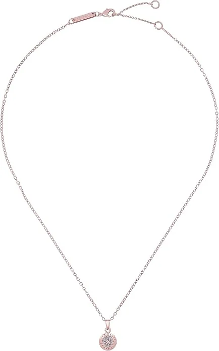 Ted Baker Elvina Enamel Button Pendant Necklace