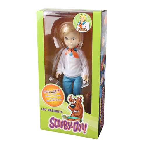 Mezco Toyz Scooby-Doo and Mystery Inc 10 Inch Living Dead Doll | Fred, White - Image 3