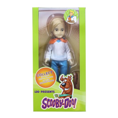 Mezco Toyz Scooby-Doo and Mystery Inc 10 Inch Living Dead Doll | Fred, White - Image 2