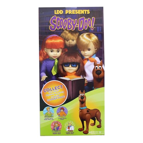 Mezco Toyz Scooby-Doo and Mystery Inc 10 Inch Living Dead Doll | Fred, White - Image 4