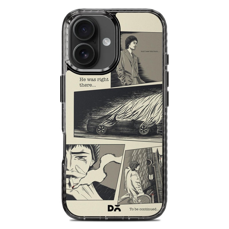 DailyObjects Case for iPhone 16 Compatible with Mag-Safe Wireless Charging, Stride 2.0 K3 Hollow Victory Slim Shockproof Back Cover with Inner Magnetic Ring - Image 2