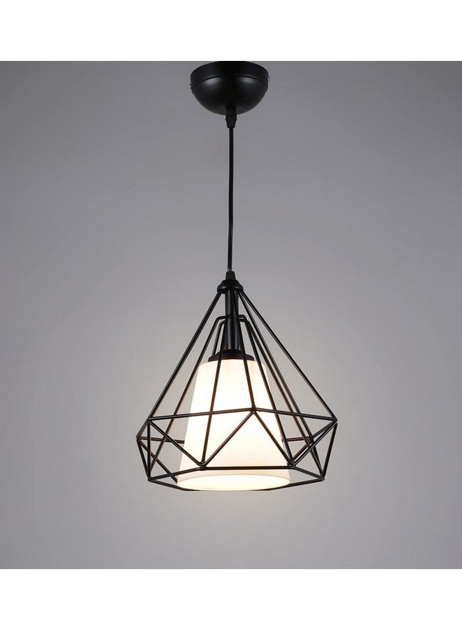 DarkVision Black Hanging Lights for Living Room/Pendant Lights for Ceiling/Hanging Lamps for Home Decoration/Decorative Hanging Lights,Metal (Diamond White (Without Bulb) - Image 3