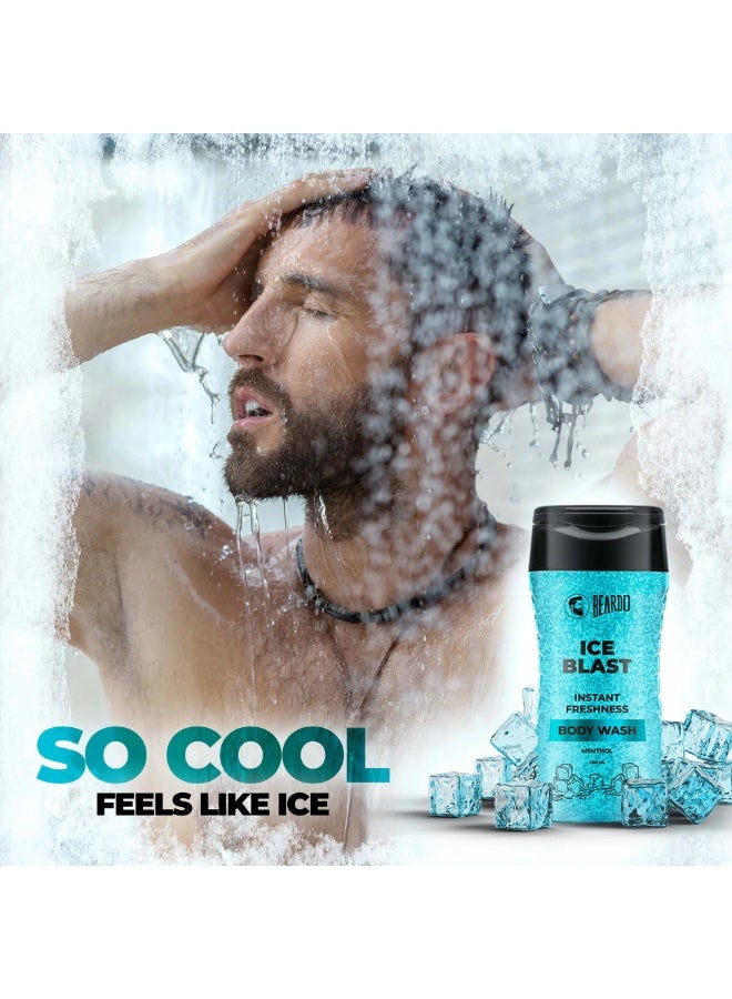 Beardo Ice Blast Body Wash tick Cooling after effect tick Prevents dryness of skin tick Intense hydration tick Blast of freshness with every wash - Image 5