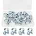 zDwfDc 12PCS 810mm Fuel Line Clamp 5161332 Fuel Line Hose Clamps for Automotive Diesel Petrol Pipe DD025810 - Image 2
