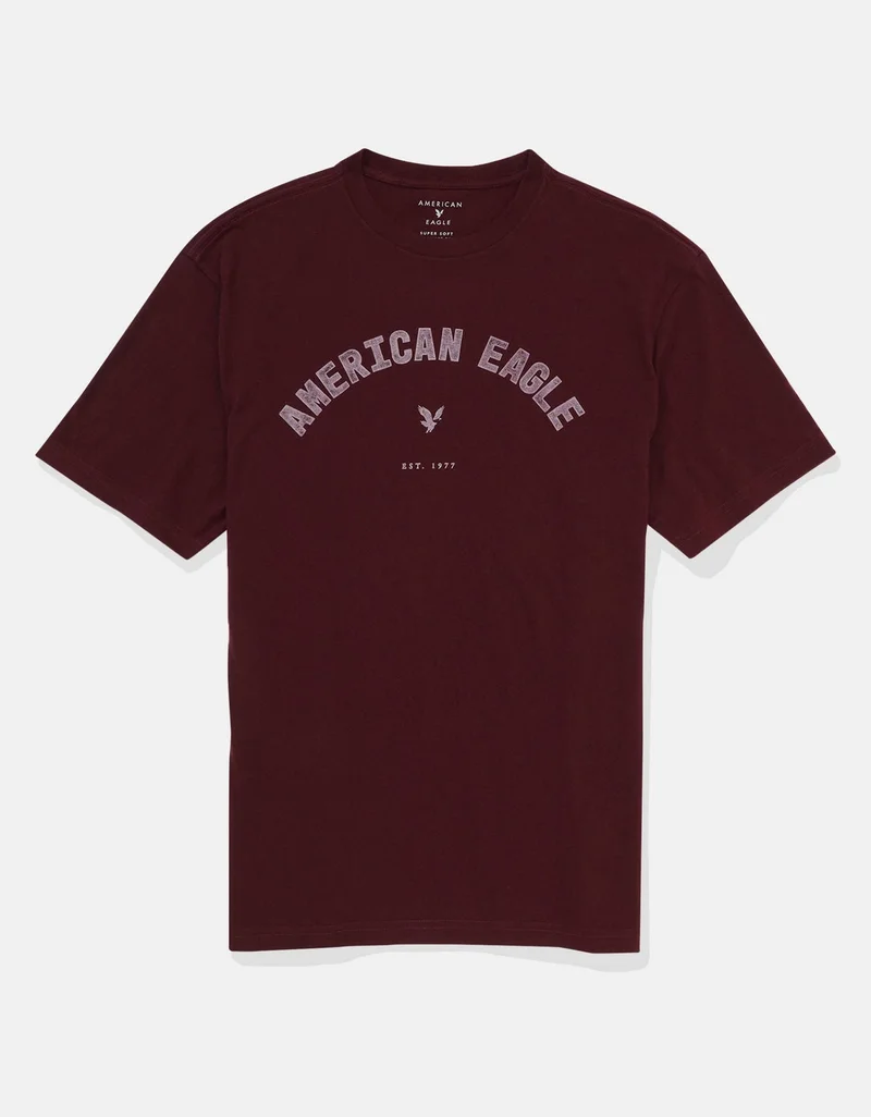 American Eagle  AE Logo Graphic T-Shirt for Men | Best Price UAE
