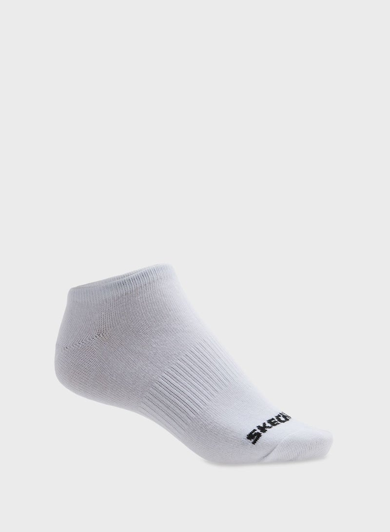 SKECHERS 3 Pack Non Terry No Show Socks - Image 2