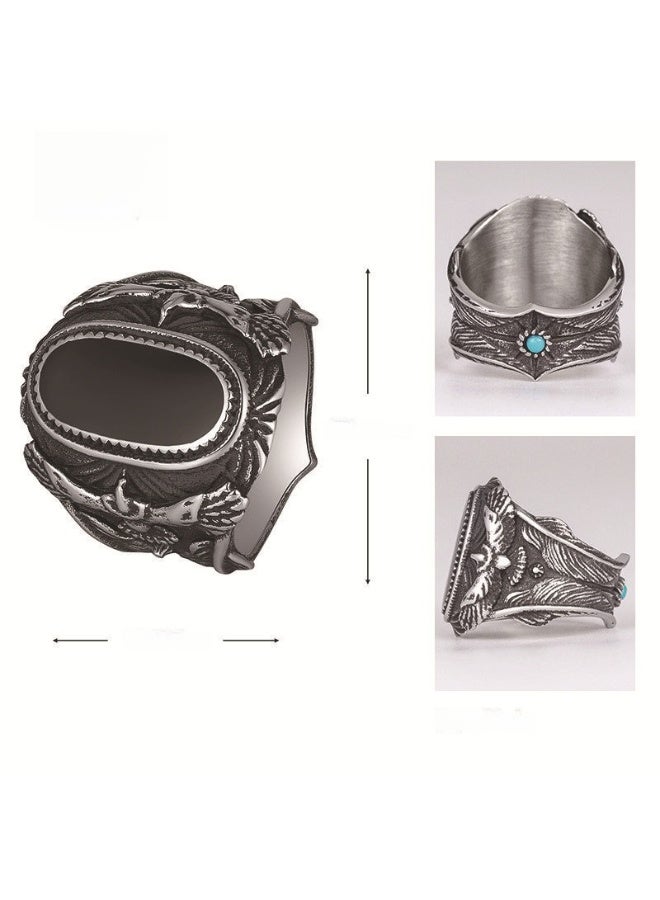 KUYING Fashion Niche High-End Personalized Ring - Image 2