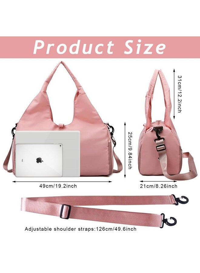 PALAY® Women's Travel Duffle Yoga Bag Large Carry Bag with Shoe Compartment & Wet Compartment Travel Bag Men's Gym Sports Gym Bag for Yoga Mats & Yoga - Image 2