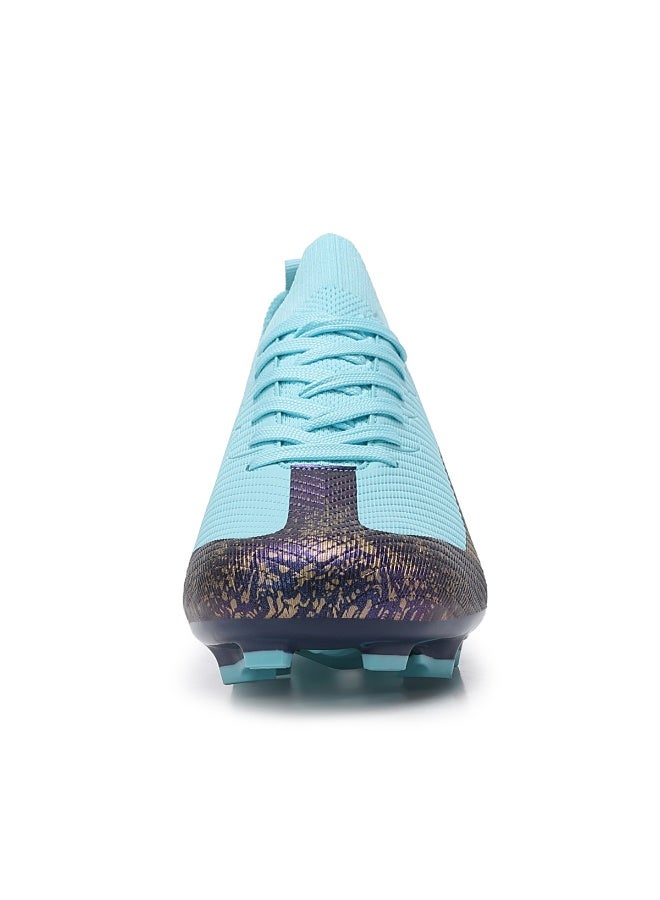 سكاي فيو أحذية كرة قدم للرجال والنساء على أرض صلبة، أحذية كرة قدم منخفضة الارتفاع للجنسين، أحذية كرة قدم خفيفة الوزن للتدريب الاحترافي في الهواء الطلق AG/FG - Image 4