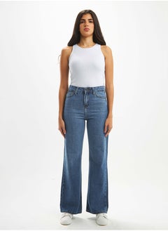 High-Waist Dark Washed Degrade Wide Leg Jeans. - pzsku/Z8A6CF8FDAEDF66B55C95Z/45/_/1721563600/e2b1bfbf-fb52-46c8-aa16-08ed58e291db