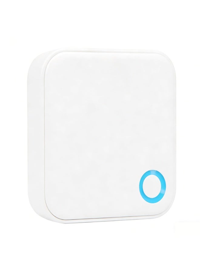 KISSUN G5 Gateway for TTLOCK Smart Door Locks, Dual Band 2.4GHz and 5GHz WiFi, Remote Access Control, Real-Time Monitoring, White - Image 1