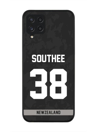 Rugged Black Edge Case for Samsung Galaxy A22 (LTE / 4G) , Slim fit Soft Case Flexible thin Cover - Player Name - Tim Southee, Jersey Number- 38 - pzsku/Z8A6D01C0BA0BCF0A0E8CZ/45/_/1697269477/5806af16-4bb5-4707-b705-0674f19eb4ac