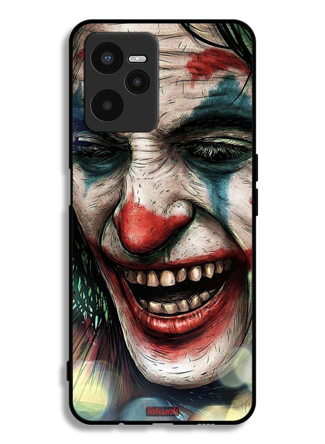 Tolwak Realme C35 Protective Case Cover Joker Laughing Face - Image 2