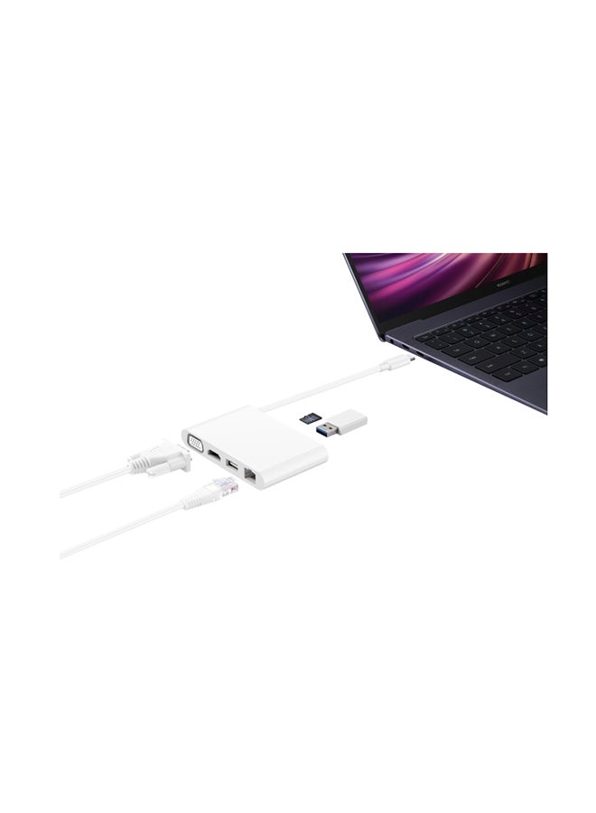 HUAWEI 7 Port MateDock 3 CD white - Image 4