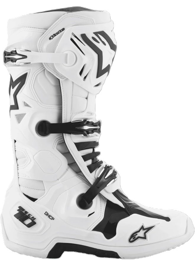 Alpinestars مفتاح ألبينستارز للجزء العلوي للبالغين الجديد 10 بوت أبيض (متعدد، حجم واحد) - Image 2