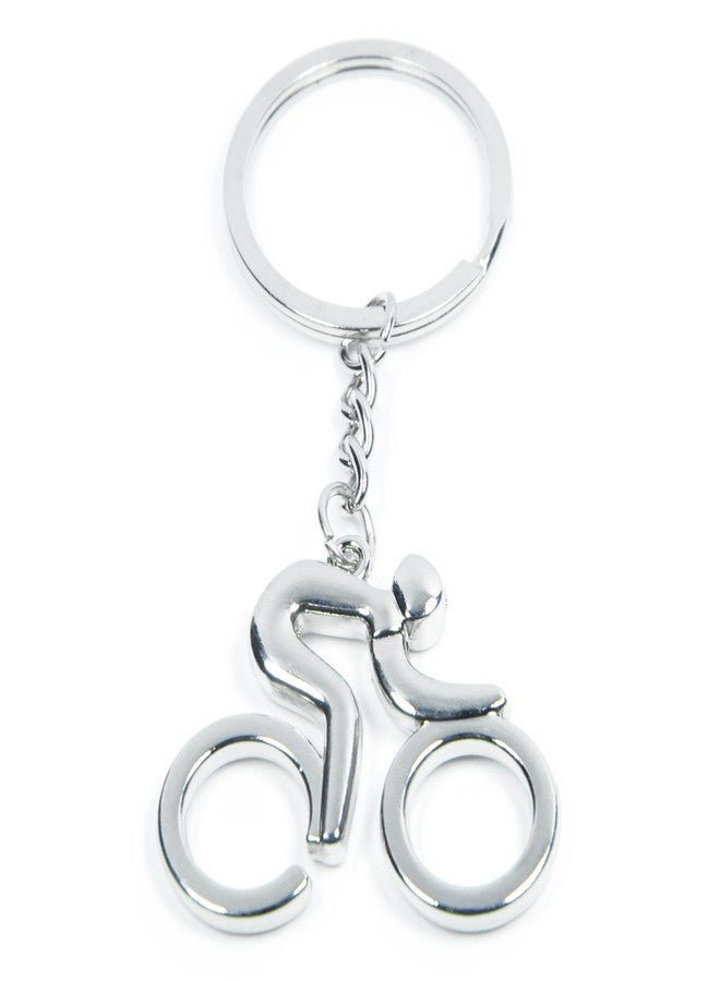 Elechobby Cycling Lover's Keychain Vitality Bicycle Key Chain Upscale Lucky Key Ring Active Bike Key Chain Bicycle Race Souvenir (Riding Keychain A) - Image 1