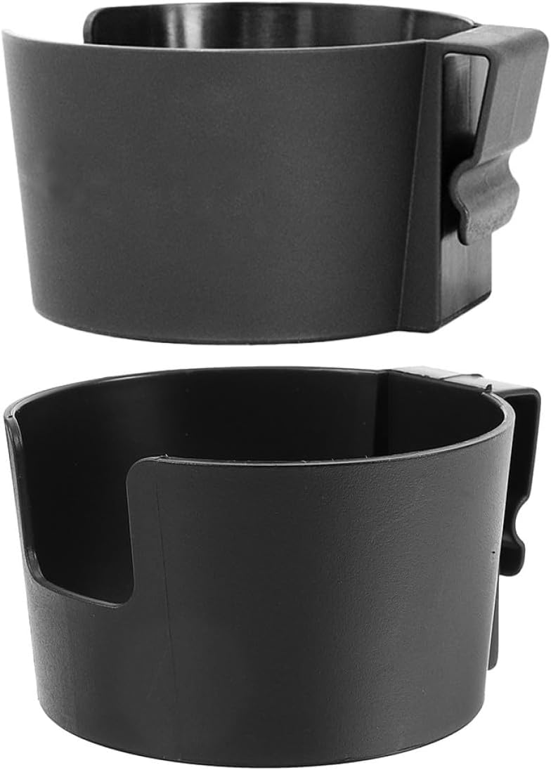 2pcs Portable Cup Holder for Car Vent Clip-on Plastic Drink and Water Bottle Rack Car Cup Organizer for Beverage and Vehicle - Image 1