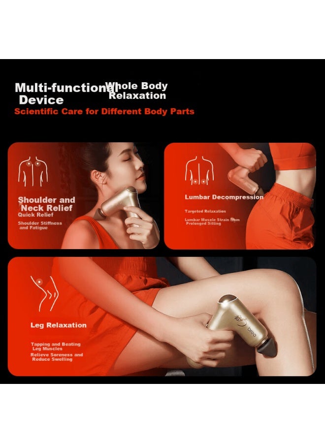 Breo 7s Fascia Gun Deep Muscle Massager Portable Mini Massage Gun Professional Fascia Massager Women's Day Gift - Image 5